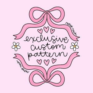 EXCLUSIVE custom pattern