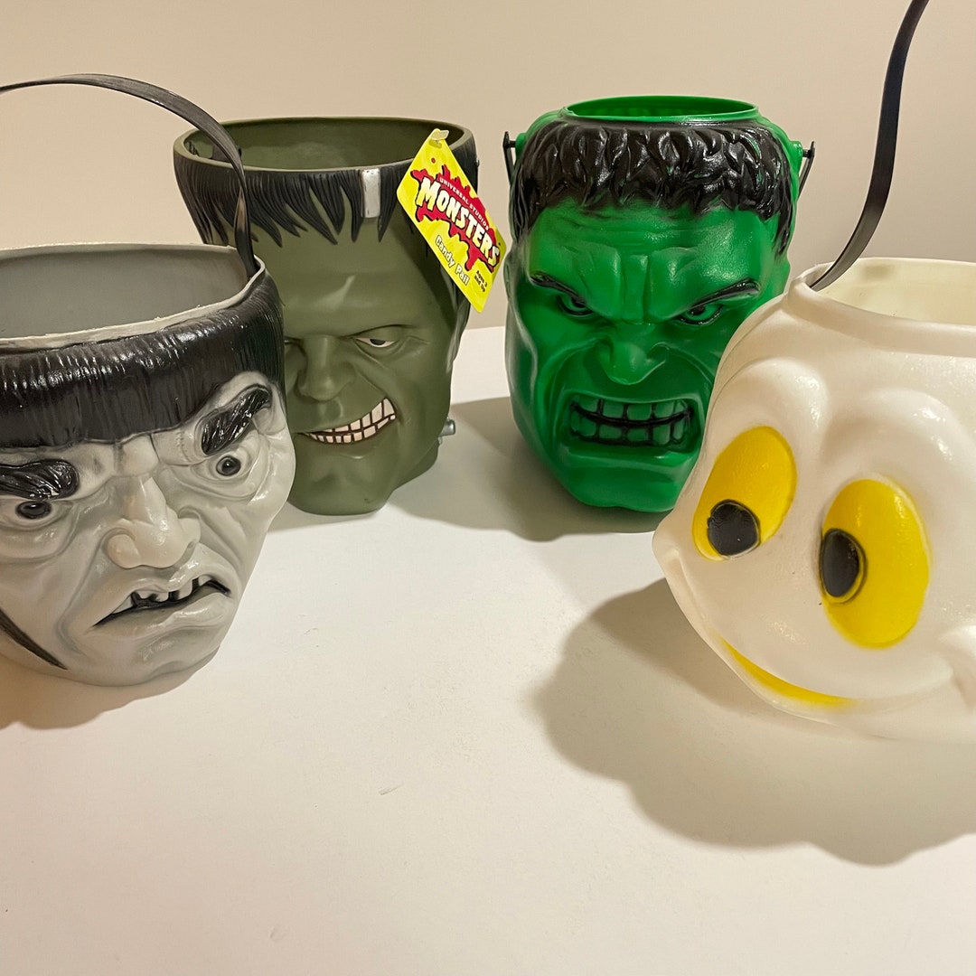 Vintage Halloween Candy Buckets and Pails From 1970s2000 Etsy