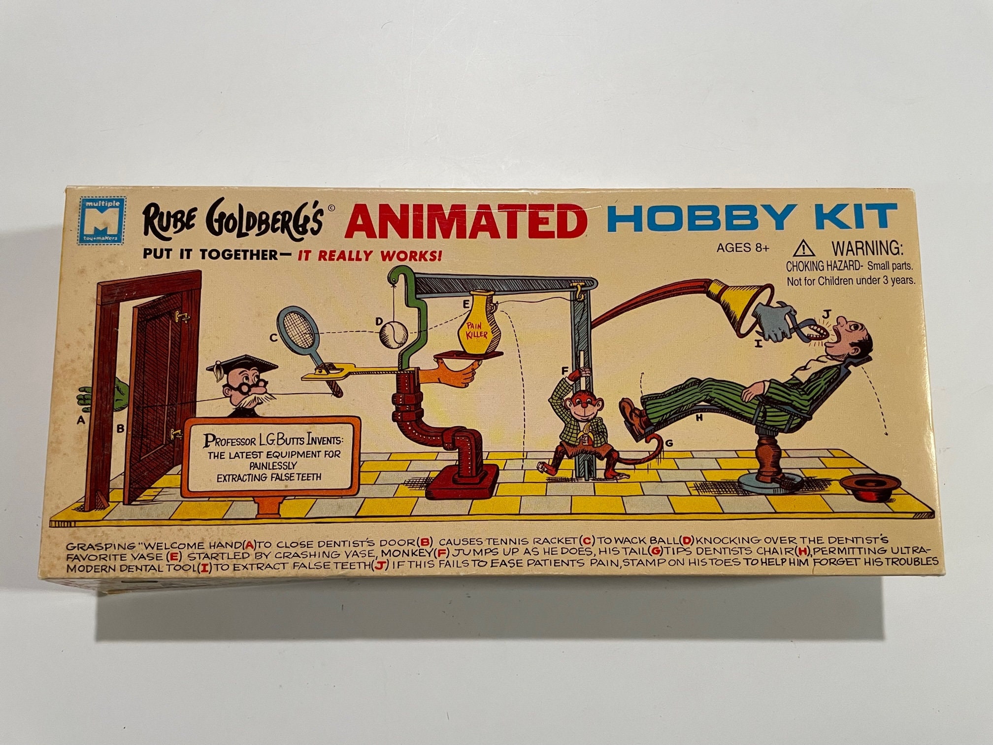 Rube Goldberg's Animated Hobby Kit - 1965 - New