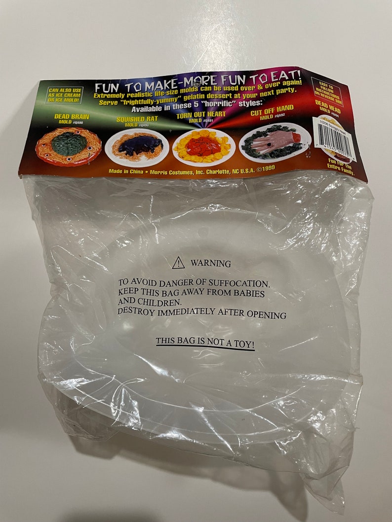 Jigglewiggles Gory Gelatin Dessert Mold QA90 Dead Brain Etsy