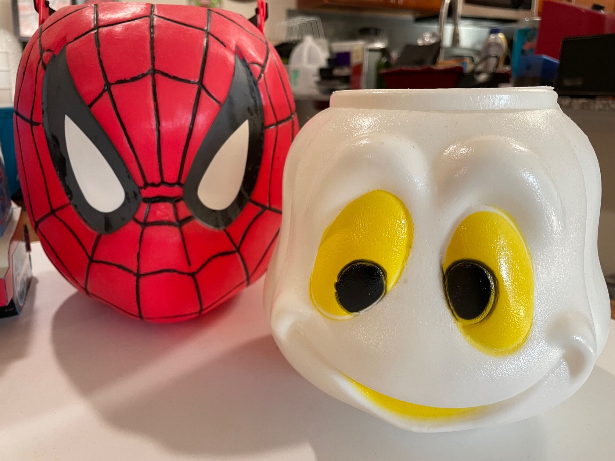 Vintage Halloween Candy Buckets and Pails Universal Monsters Etsy