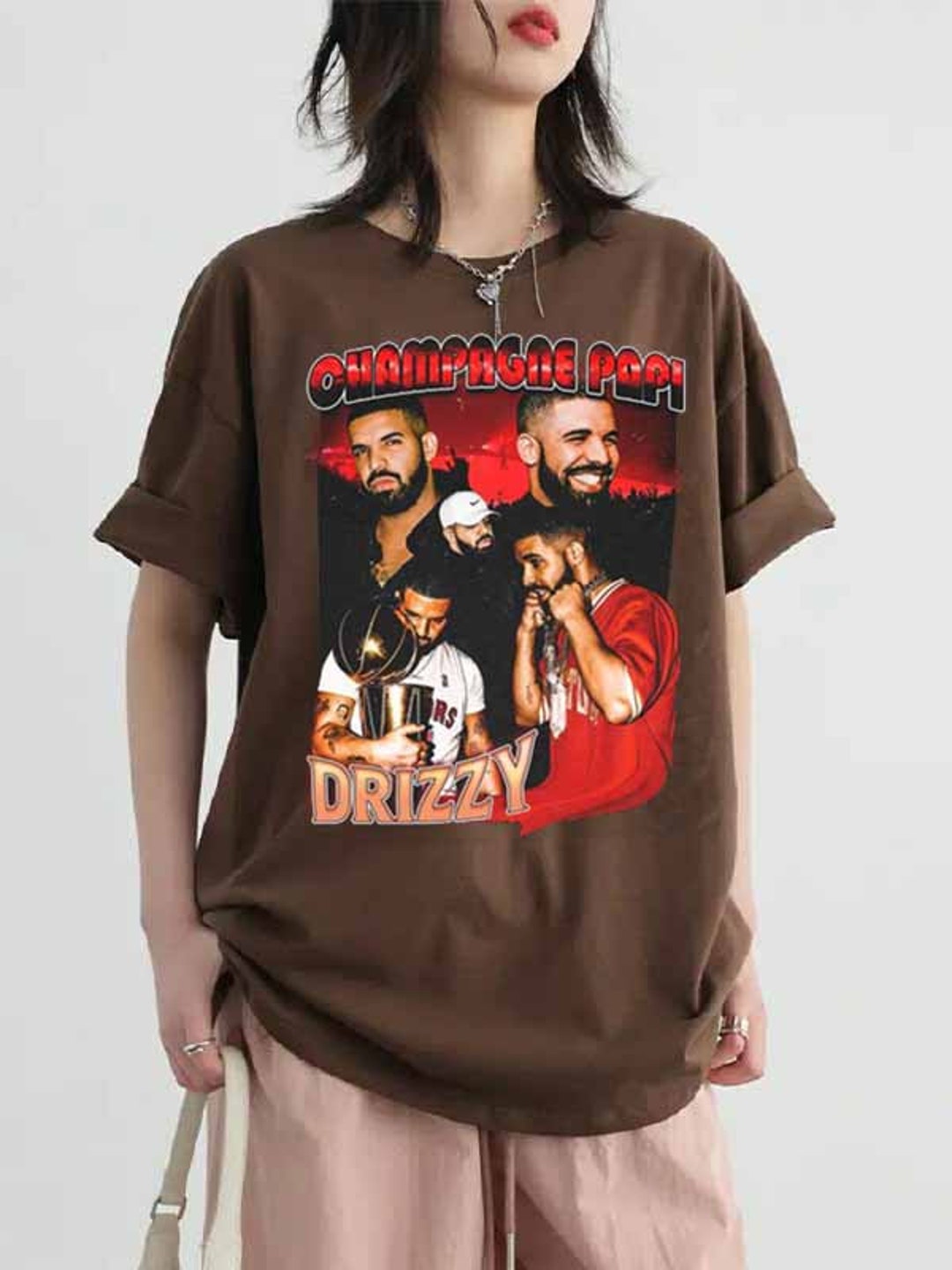Drake Graphic Shirt, Rap Tee Concert Merch Champagne Papi Shirt -  Trendingnowe