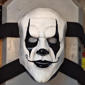 Clown silicone face mask / Custom paint available!