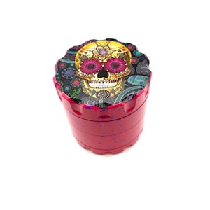 Metal herb grinder