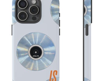 Minimalist Showgirl Opalite Vinyl Music Orange Retro Vintage Custom Phone Case - iPhone 16 15 14 13 12 11 Pro Max S25 S24 S23 Ultra, Pixel