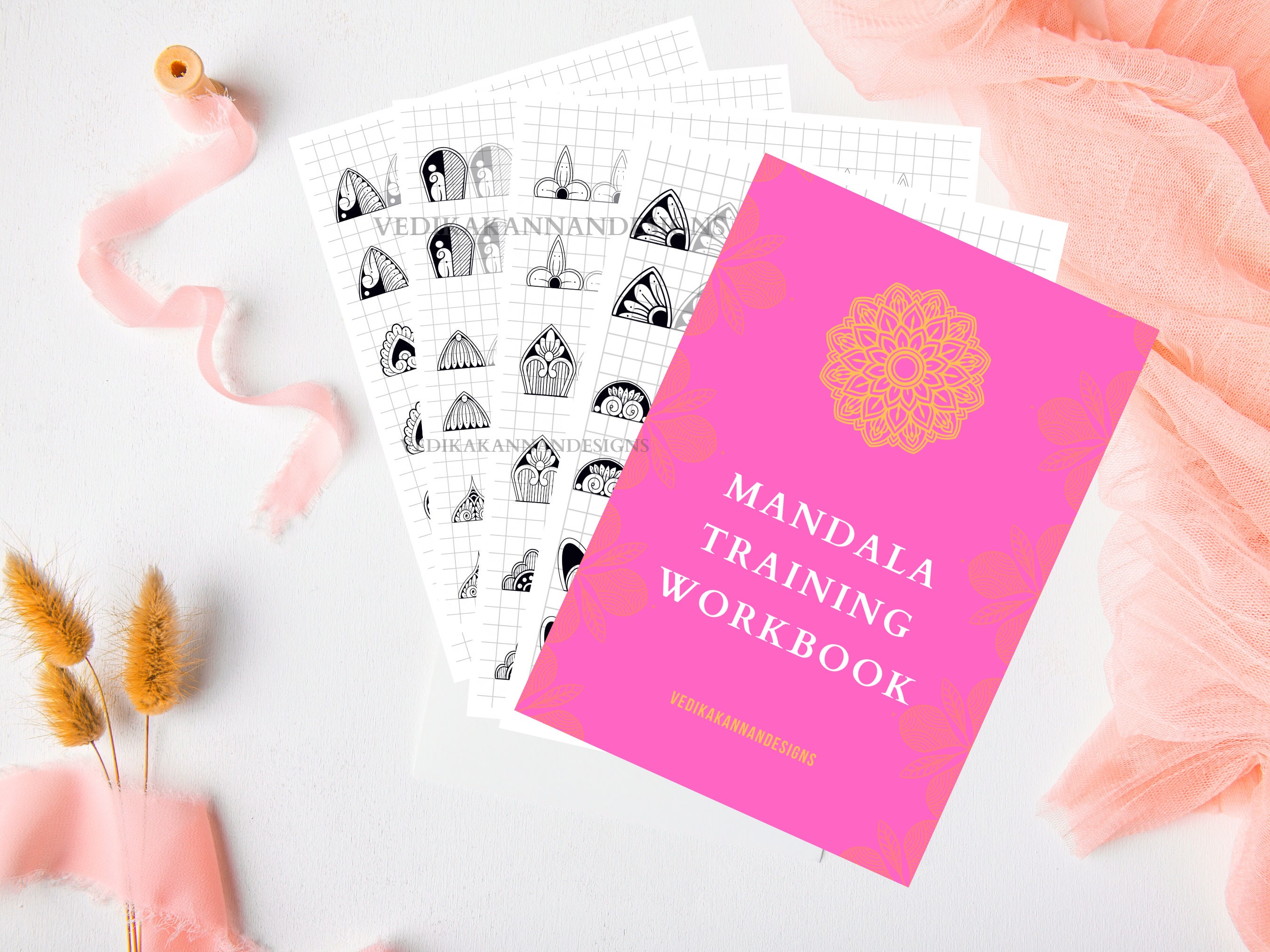 15 Printable Mandala Templates for Mandala Patterns Training - Etsy