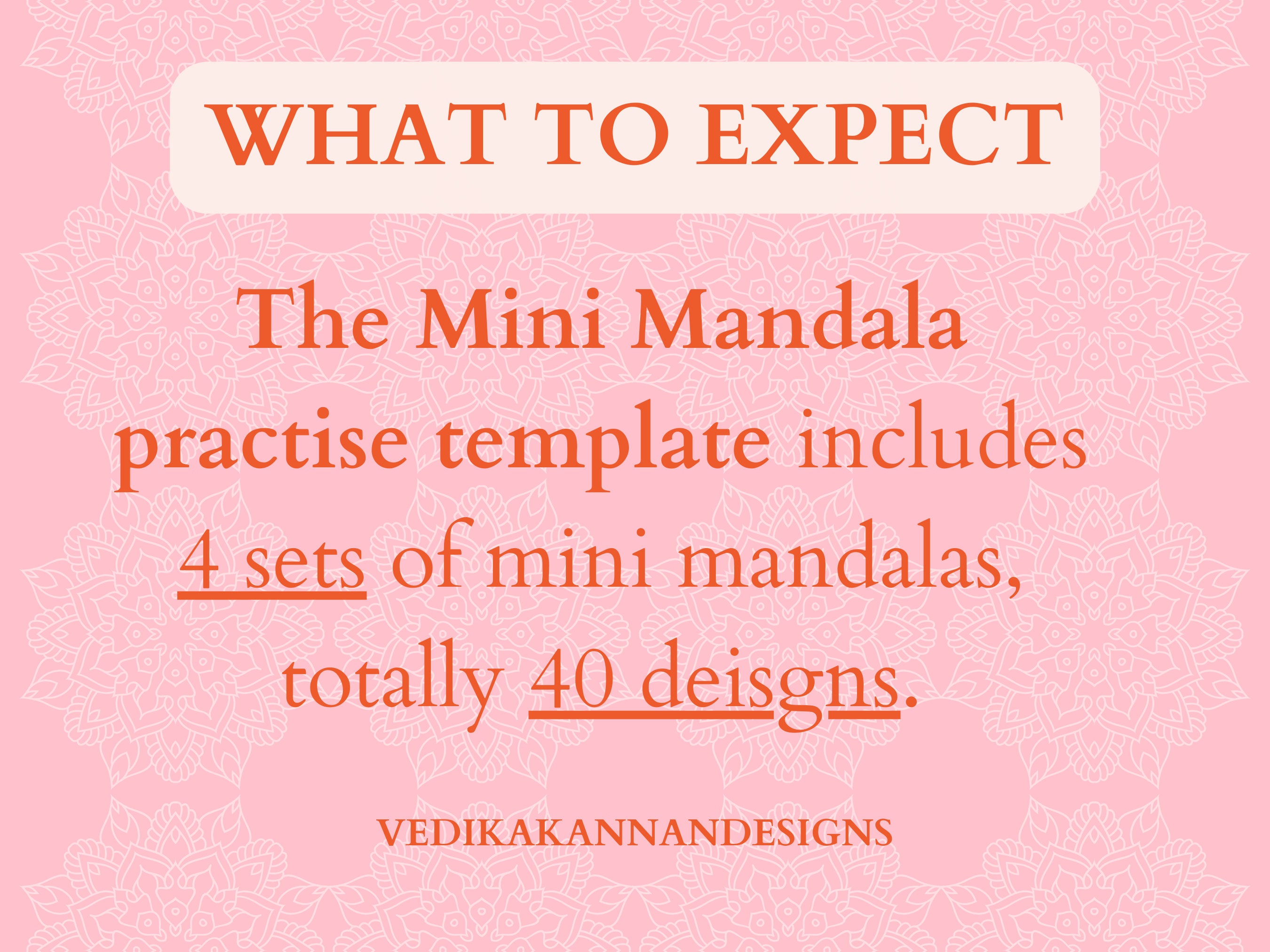 NEW Mini Mandala Art Template for Practice 40 Designs, Mandala Patterns ...