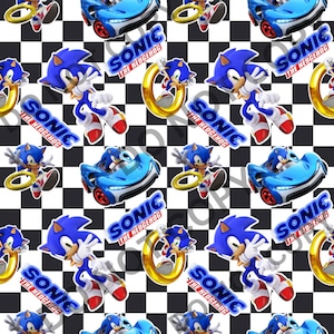 Sonic checkered Seamless file