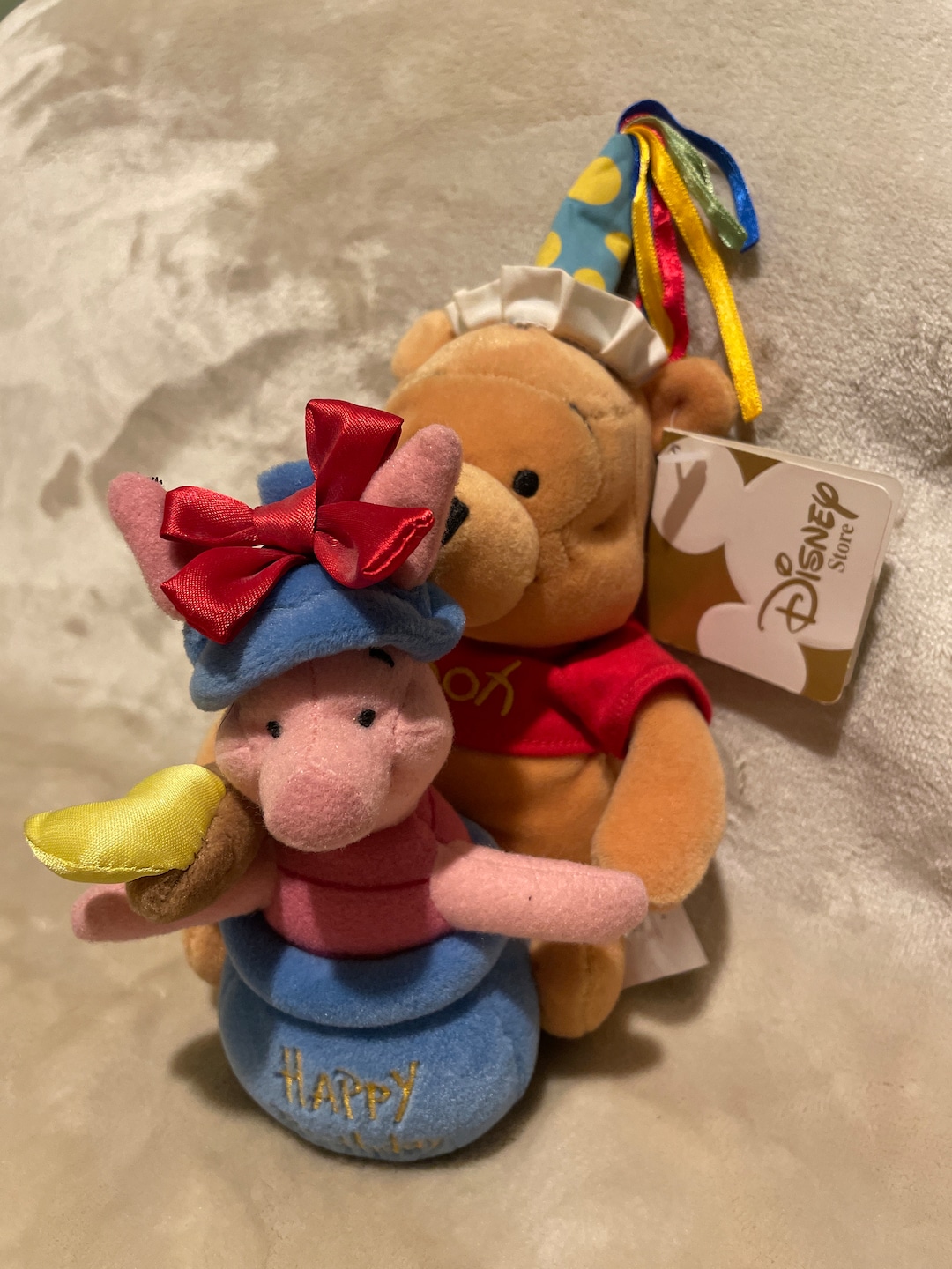 Pooh and Piglet Happy Birthday Etsy UK