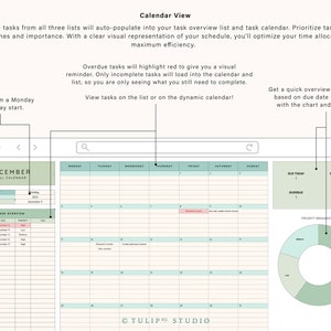 Task Tracking Spreadsheet | Task Planner | Digital to Do List | Google ...