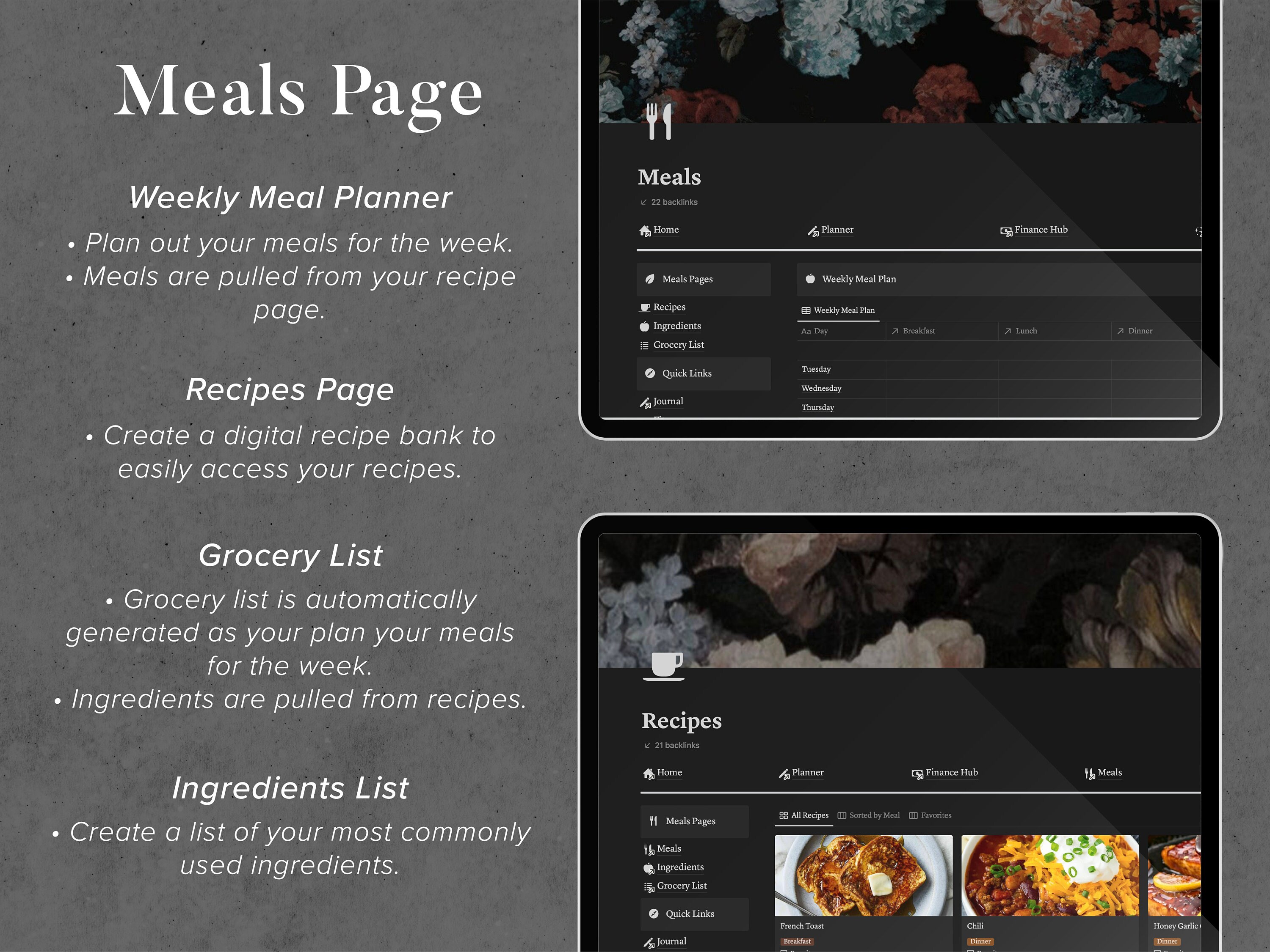 Uta Meal Plan - 01cbfnn