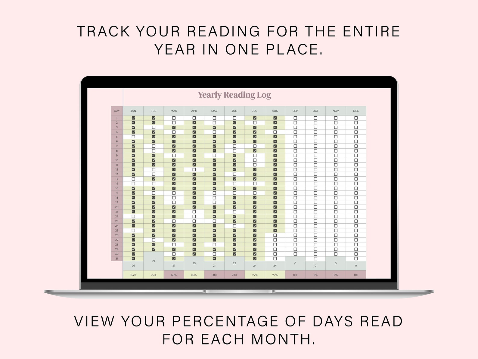 Book Tracker Spreadsheet Reading Log Google Sheets Etsy