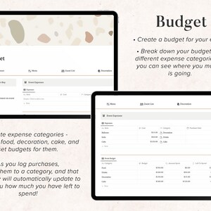 Notion Event Planner Template | Digital Planner | Party Planner ...