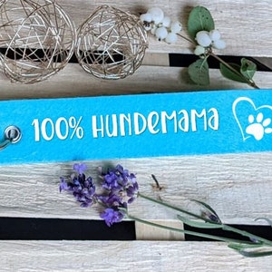 Personalized felt keychain, lovingly handmade!