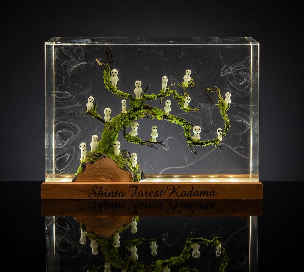 Kodama Night Light - Etsy