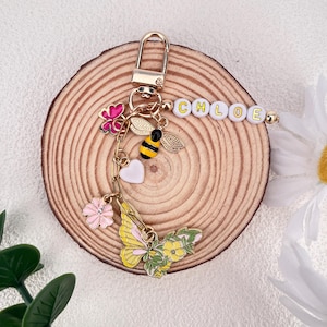 Custom Name charm keychains,Holder Multiple Charm,Holder Ring Luxury Bag Charm, Key Holders Purse Charm, Women Bag Accessories, Gift for Her