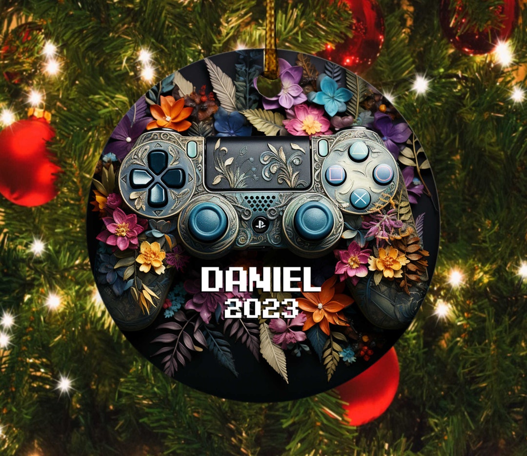 Gaming Ornament Gamer Gifts Christmas Ornaments Video Game Etsy