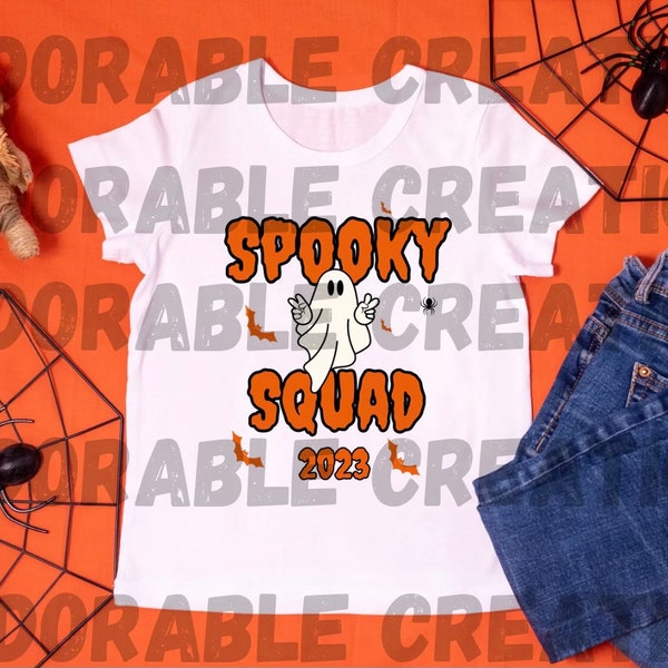 Family Spooky Squad Sublimation/PNG