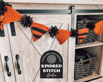 Fall Banner Crochet Pattern, Fall Decoration Crochet Pattern, Fall Crochet, Digital Crochet Pattern, Halloween Crochet Pattern