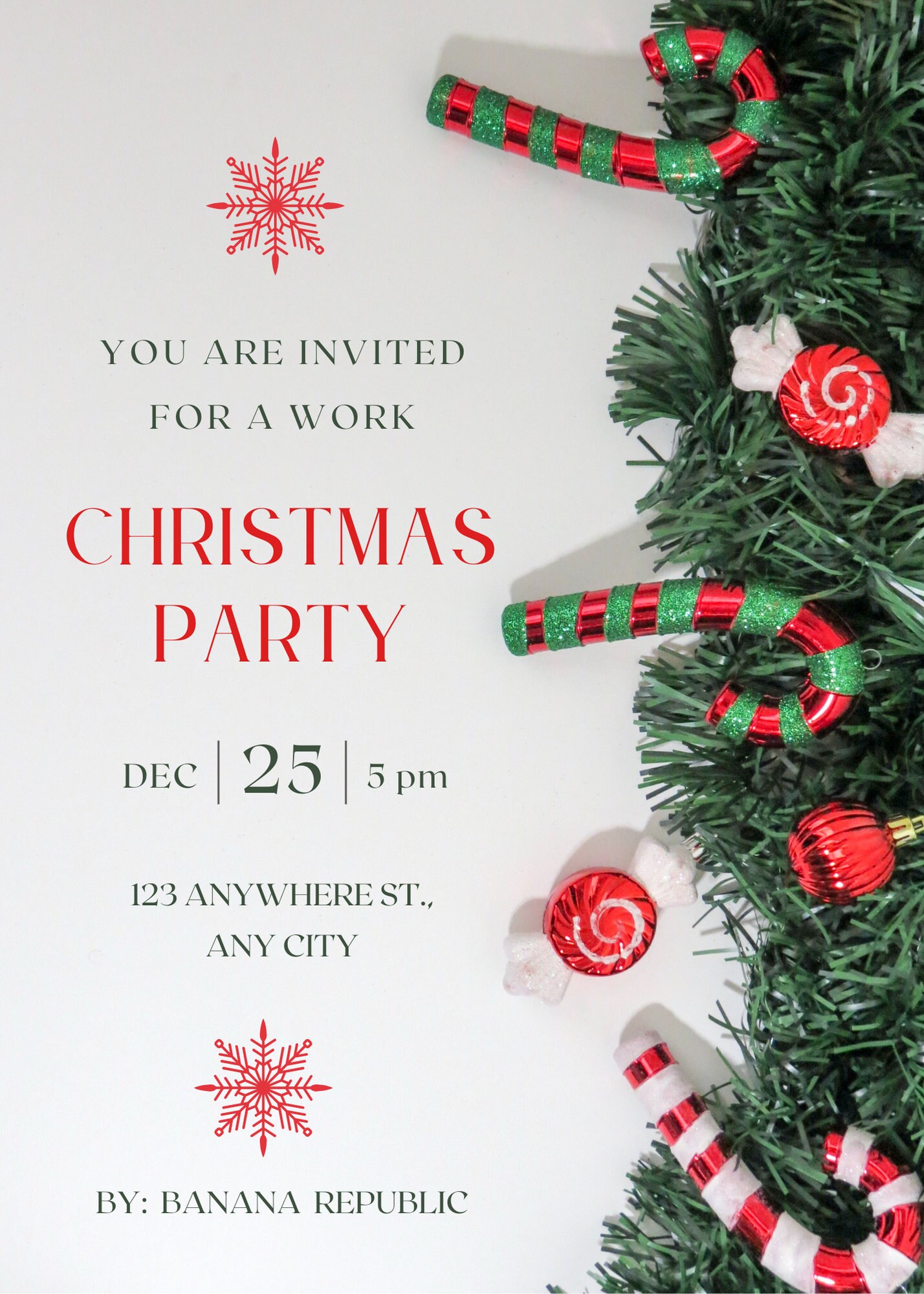 Festive Work Party Invitation Template This Editable Etsy Festive Work Party Invitation Template This Editable Etsy