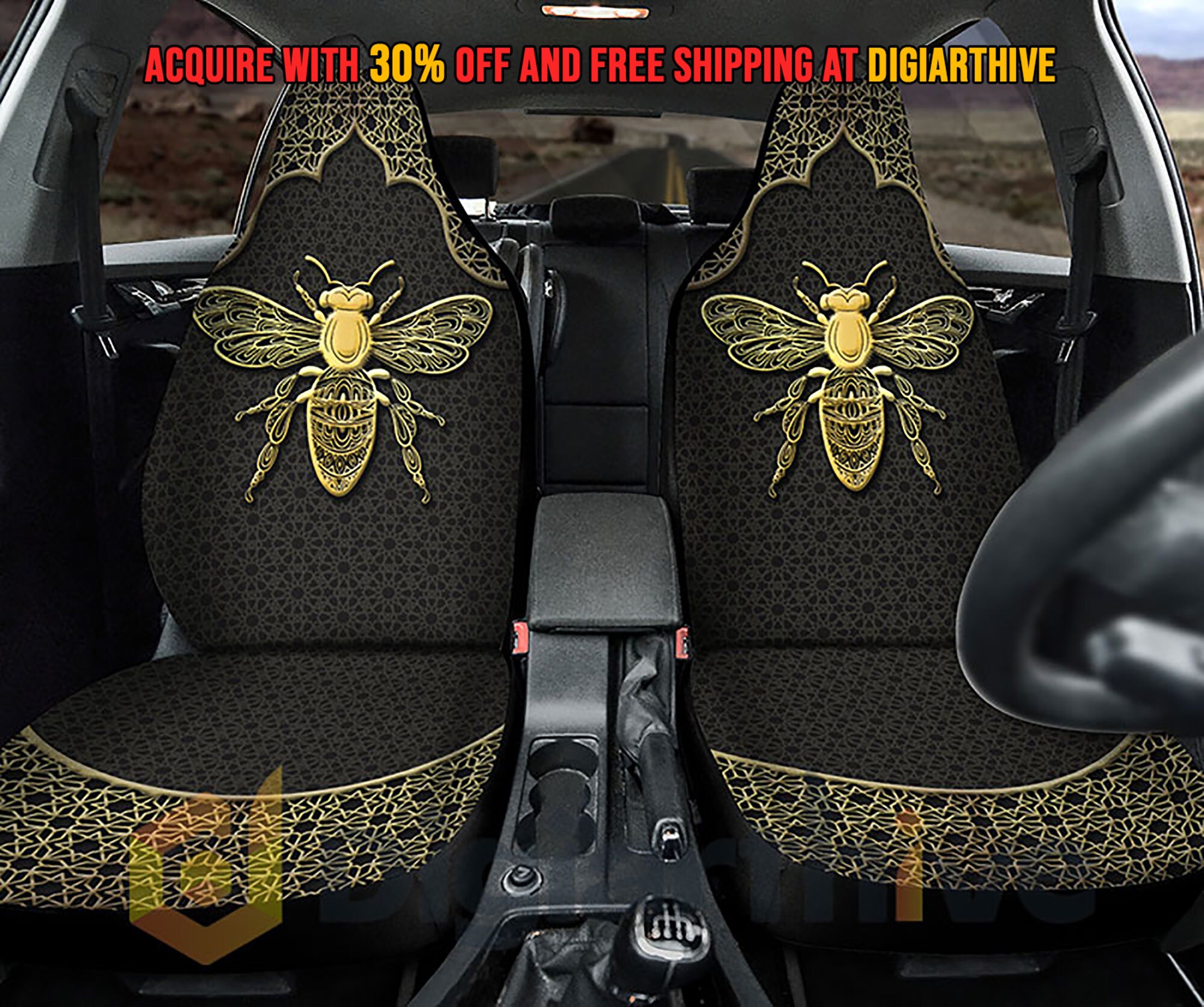 Bumble Bee Seat Covers