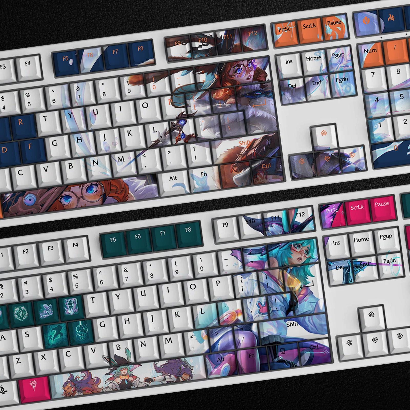 キーボード Artisan Keycap: Wildstory Yu Lola + AMA Artisan Keycap Wildstory Yu Lola + Ama Custom Mechanical
