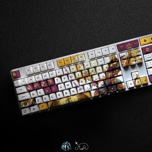 AZIR - the Emperor of the Sands Lol Series Keycap Set, 127 Keys PBT for