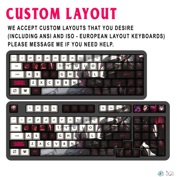 Buy Darius - the Hand of Noxus Lol Series Keycap Set, 127