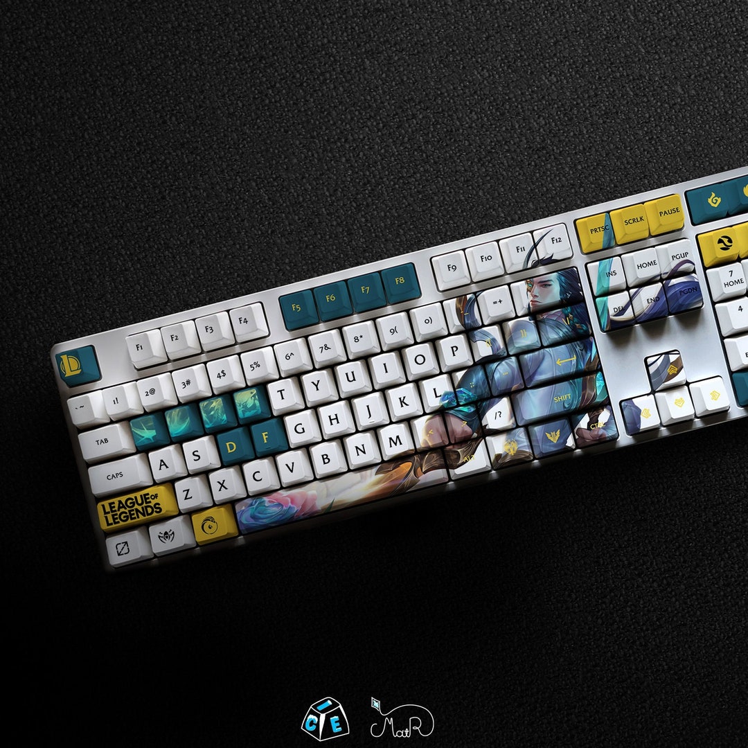 Yone - the Unforgotten LOL Series Keycap Set, 112 Keys PBT