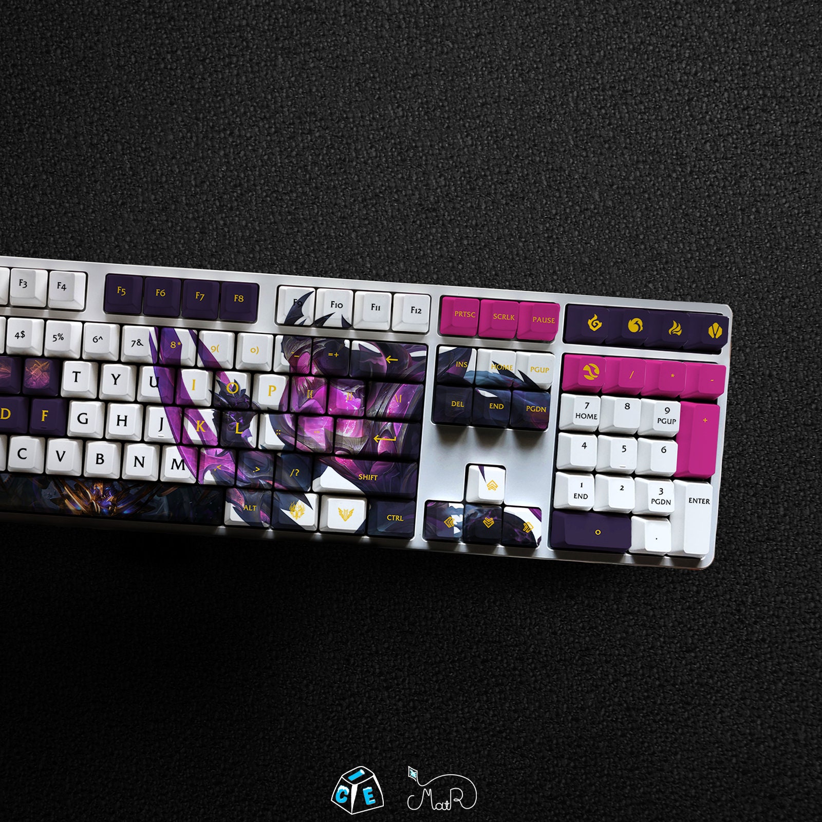 Zed - the Master of Shadows LOL Series Keycap Set, 112 Keys