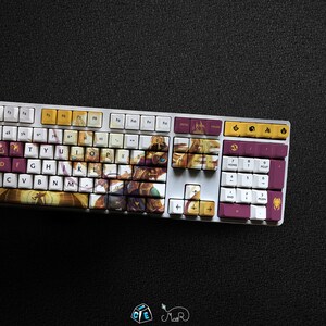AZIR - the Emperor of the Sands Lol Series Keycap Set, 127 Keys PBT for