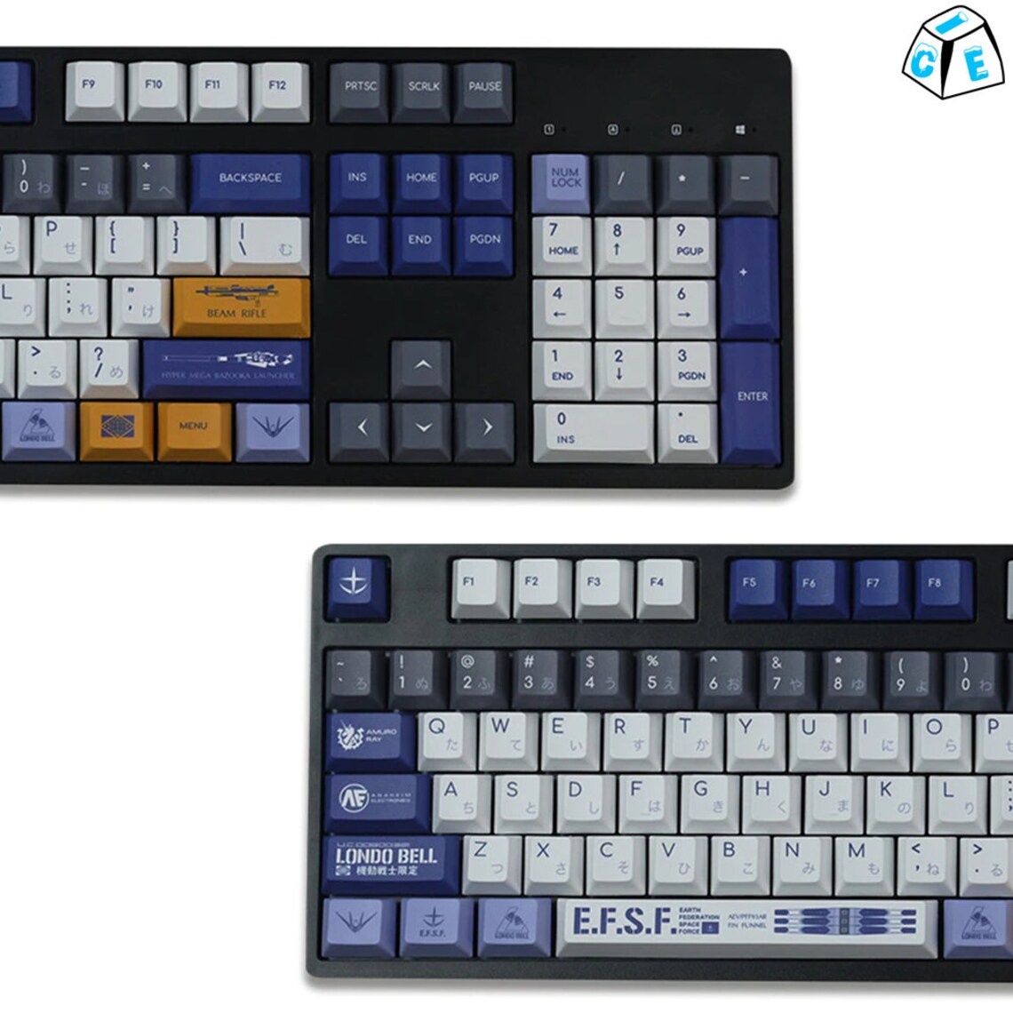 Gundam Keycap Set Keycap PBT Dye Sublimation for Mechanical Etsy