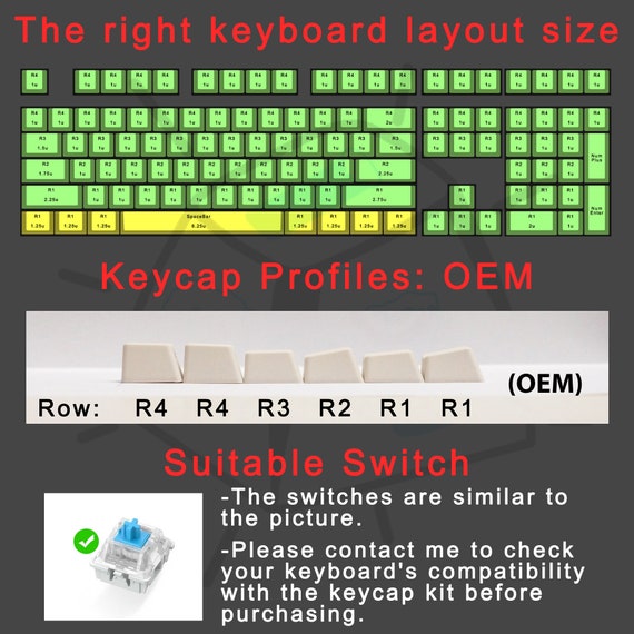 Sett the Boss LOL Series Keycap Set, 127 Keys PBT for Mechanical