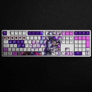 Shaco - the Demon Jester Lol Keycap Set, 147 Keys PBT Profile Cherry ...