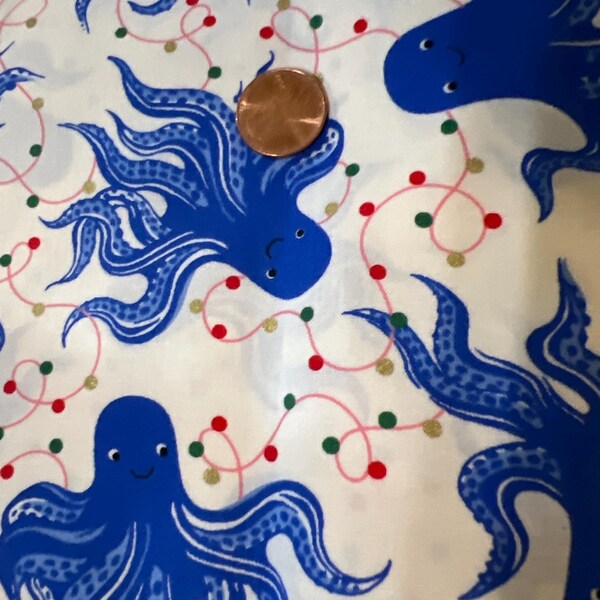 Sarah Watts for Ruby Star Society REMNANT 17"x44"  100% Cotton. Jolly Darlings