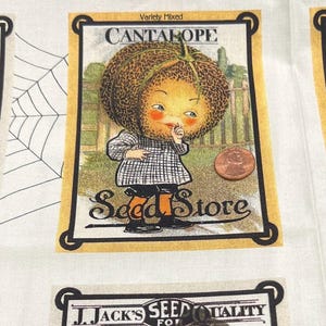 Pumpkin Patch by J. Wecker Frisch for Riley Blake. 100% Cotton.  Sold by the 1/2 yard.