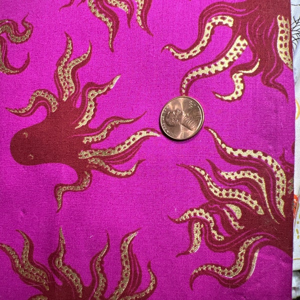 Ruby Star Society  Sold by the 1/4 yard. 100% Cotton. Octopus