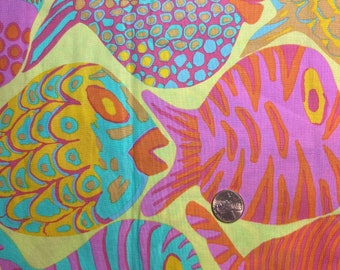 OOP FQ  Kaffe Fassett for Rowan Westminster 100% Cotton. Shoal. Sold by the FATQUARTER. Brandon Mably