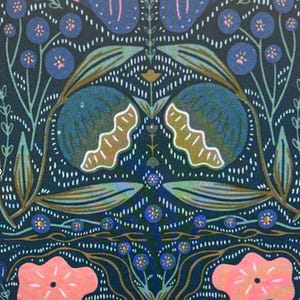 Jelly Roll—Nocturnal by Gingiber for Moda 100% Cotton. 40-2.5”x42” Strips of Fabric.