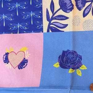 Ruby Star Society - Sarah  Watts. 100% Cotton. Sold by the PANEL. Glow Garden. 36”x44”