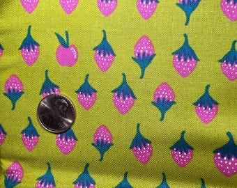 Apples in Sharp from Road Trip by Alison Glass for Andover Fabrics. 100% Cotton. Sold by the 1/2 yard.