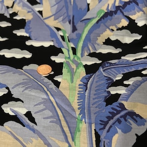 Kaffe Fassett for Free Spirit. 100% Cotton. Banana Tree. Sold by the 1/2 yard.