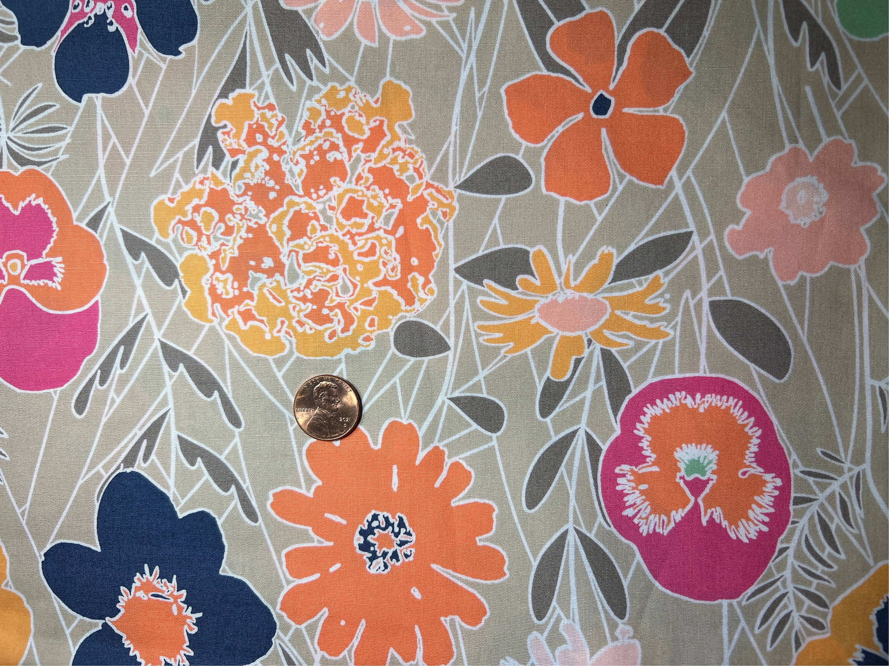 Art Gallery Fabrics. 100% Cotton. Sold by the 1/2 yard.