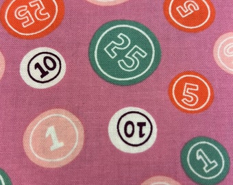 Penny Arcade autorstwa Kimberly Kight dla Cotton and Steel. Sprzedawane na pół jarda. 100% bawełna.