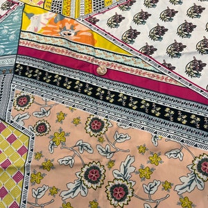 Indie Boheme **Bohemian Patchwork by Pat Bravo for Art Gallery Fabrics. 100% Cotton. Sold by the 1/2 yard.