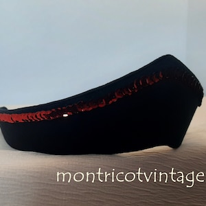 Kokoshnik Olga velvet orange