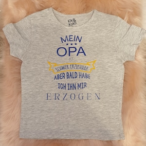 Kinder Shirt Opa erziehen Bild 1