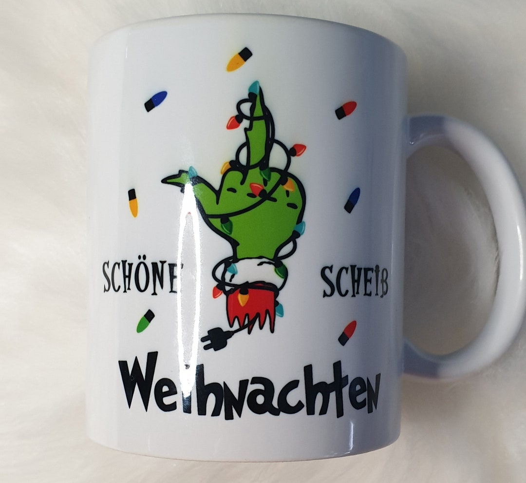 Grinch Art Schöne scheiß Weihnachten Etsy.de