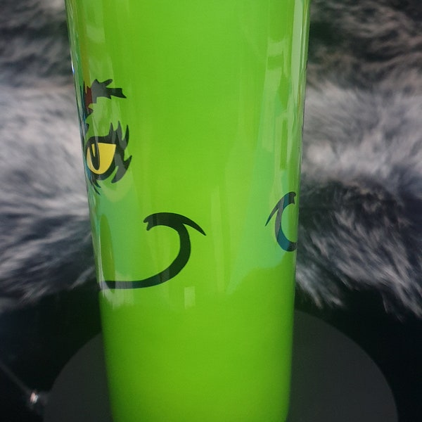 Tumbler/Thermobecher "Grinch Art"