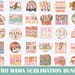 Retro Mama PNG Bundle, Retro Mom Png, Mom Svg Png, Mother's Day Png, Best Mom Ever, Mama Vibes, Bear Mama, Boy Girl Mama, Sublimation Design